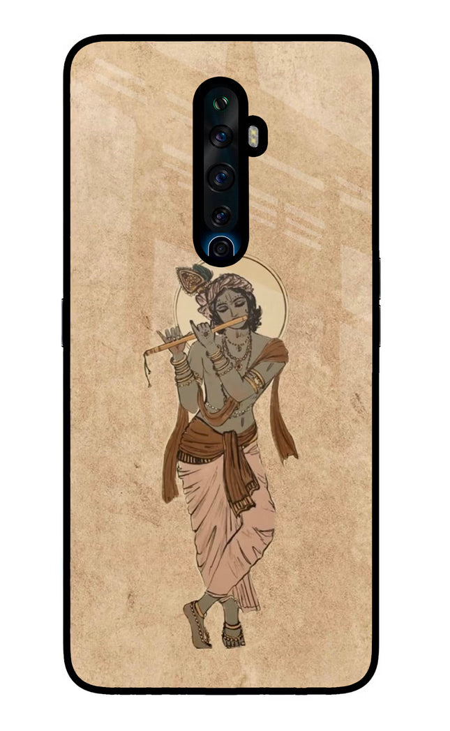 Krishna Oppo Reno2 Z Glass Case