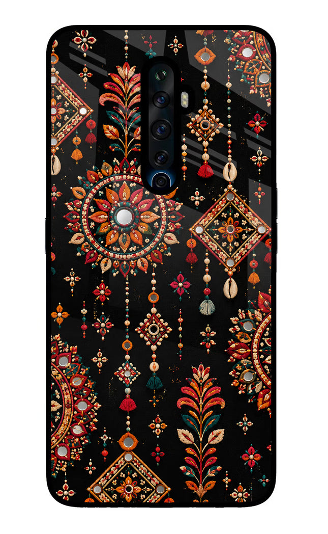 Boho Noir Oppo Reno2 Z Glass Case