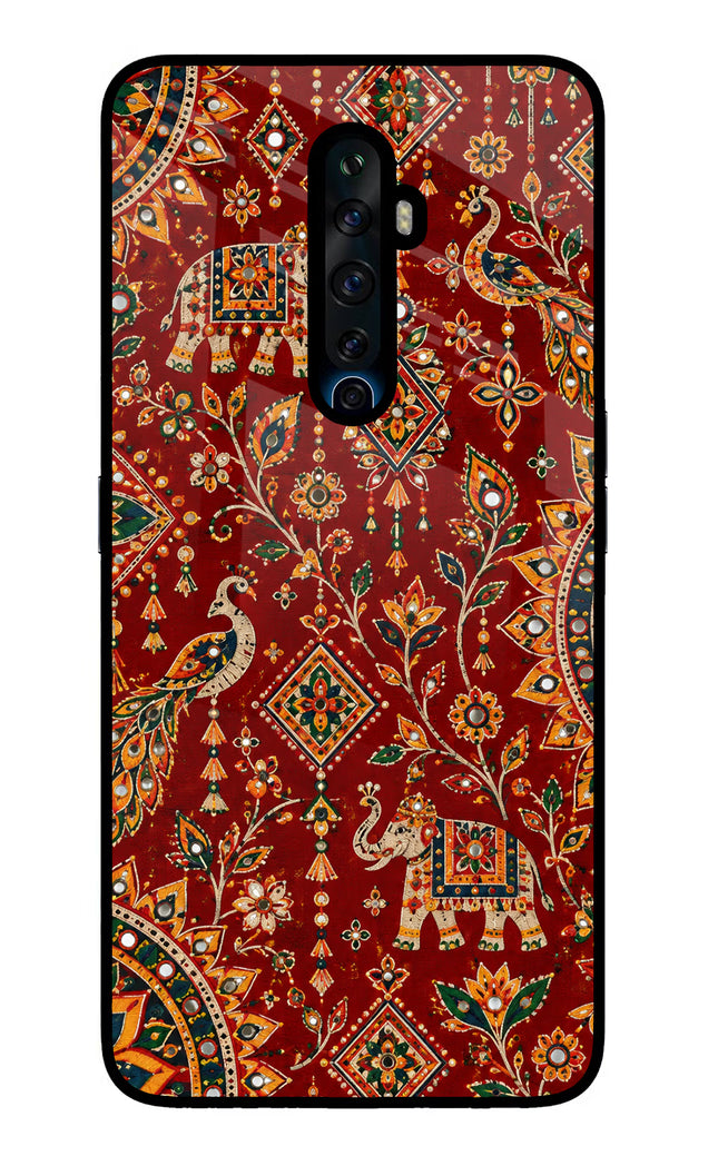Laal Riwaaz Oppo Reno2 Z Glass Case