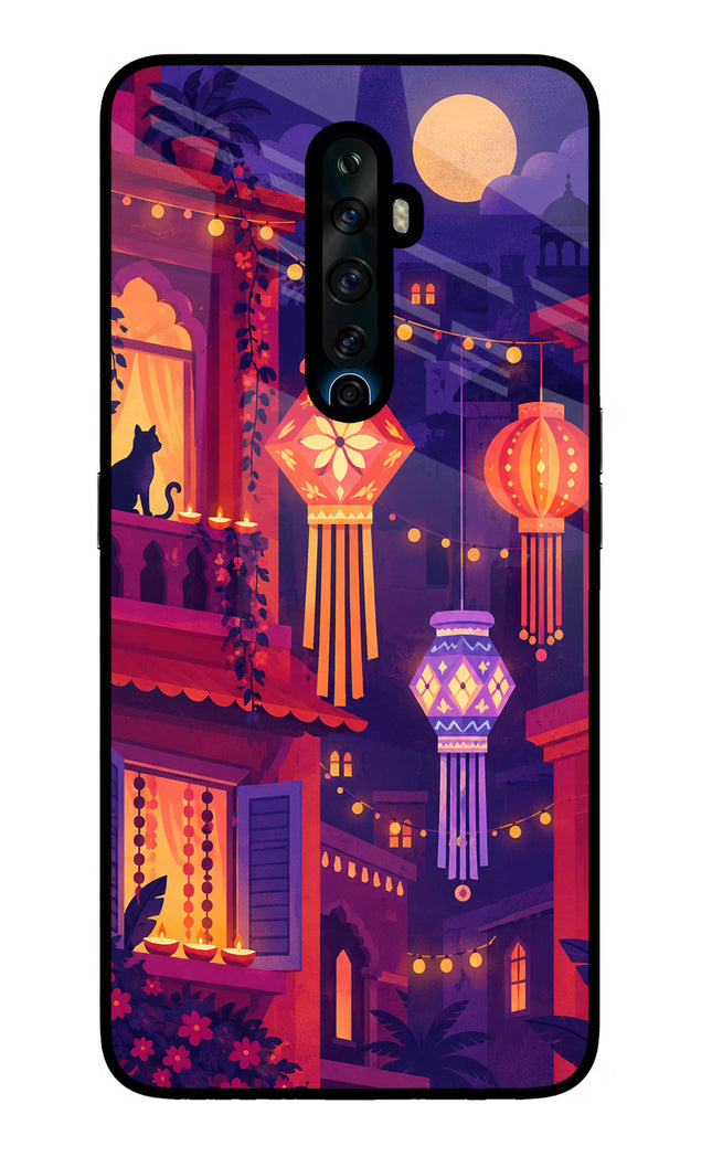 Lantern Lane Oppo Reno2 Z Glass Case