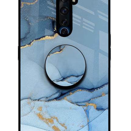 Blue Marble Oppo Reno2 Z Glass Case