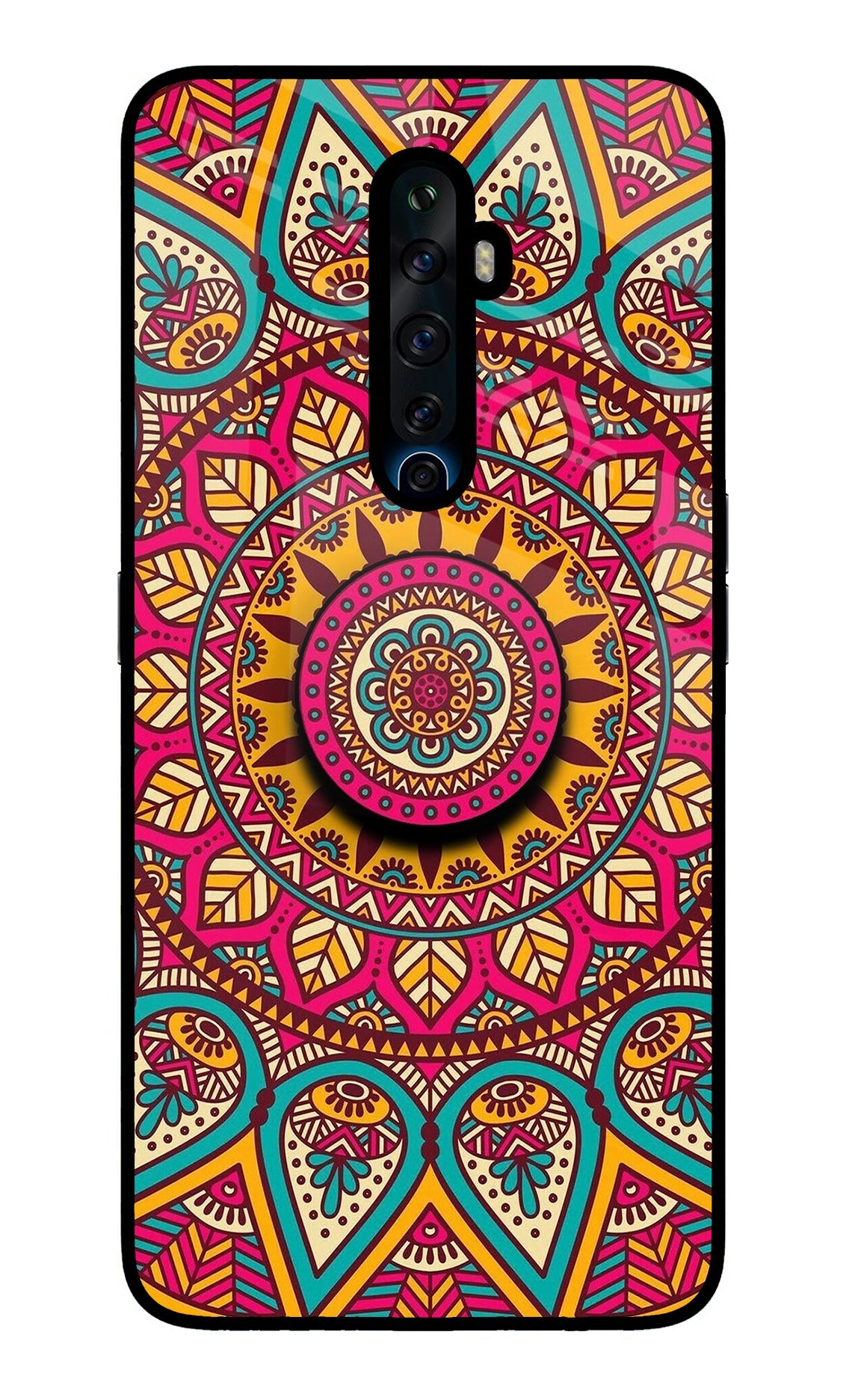 Mandala Oppo Reno2 Z Glass Case