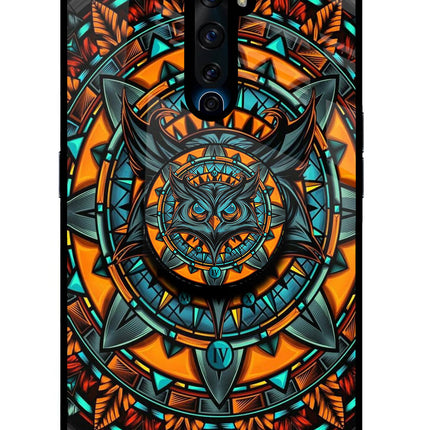 Angry Owl Oppo Reno2 Z Pop Case by Casekaro