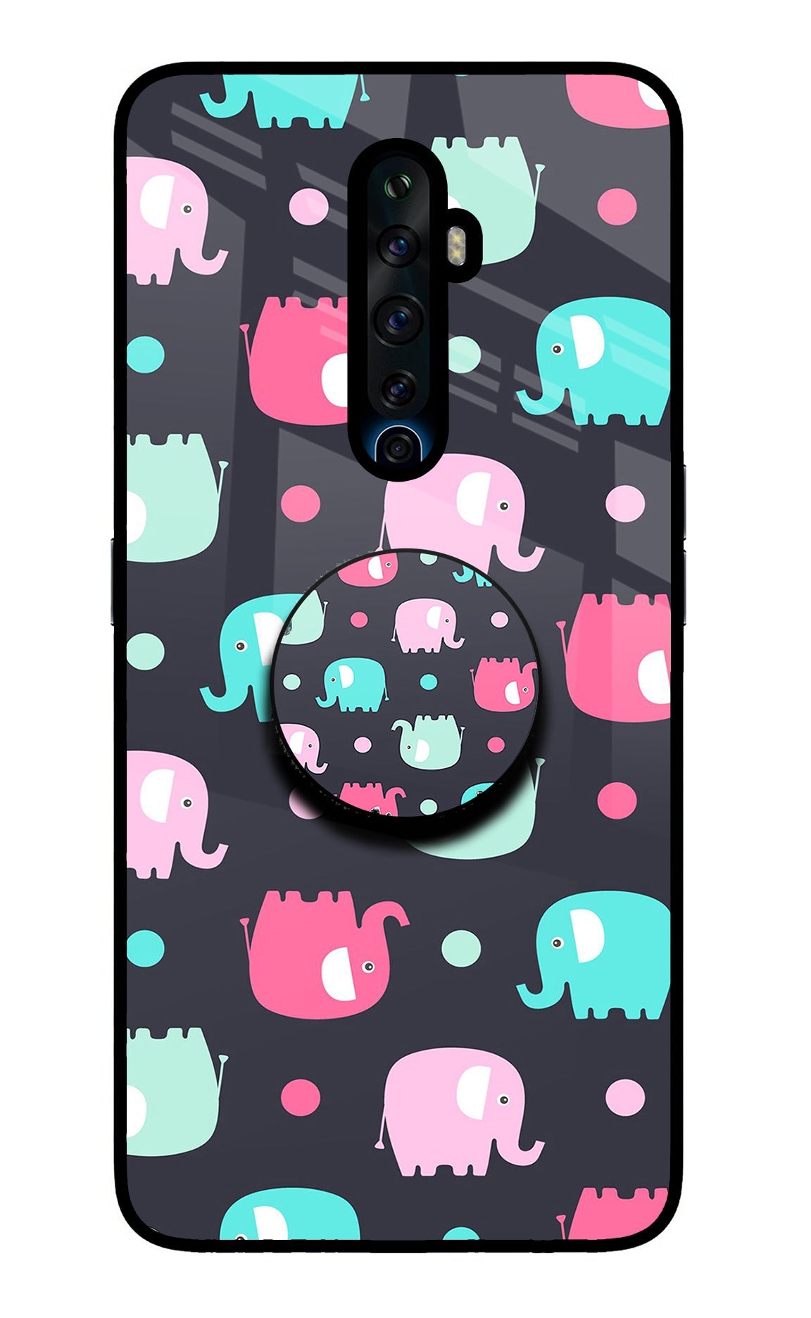 Baby Elephants Oppo Reno2 Z Pop Case