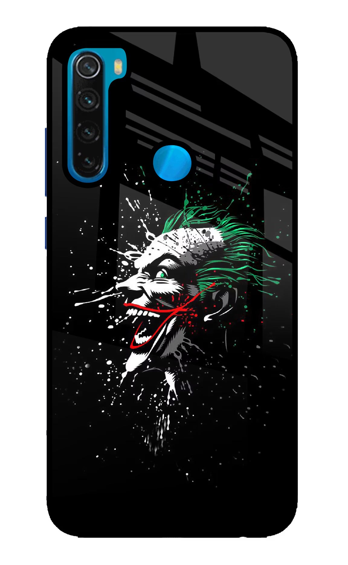 Joker Redmi Note 8 Glass Case Back Cover by Casekaro