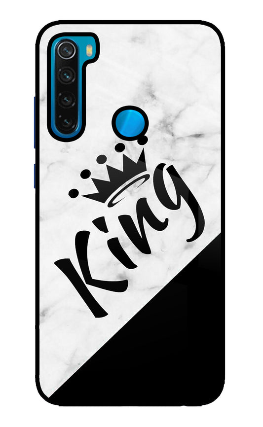 King Redmi Note 8 Glass Case