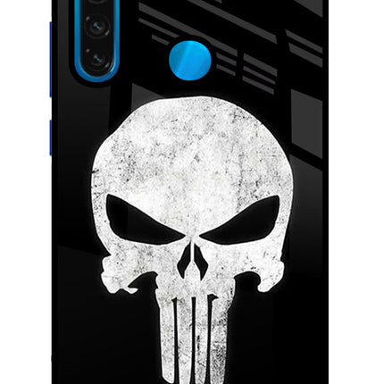 Punisher Skull Redmi Note 8 Glass Case
