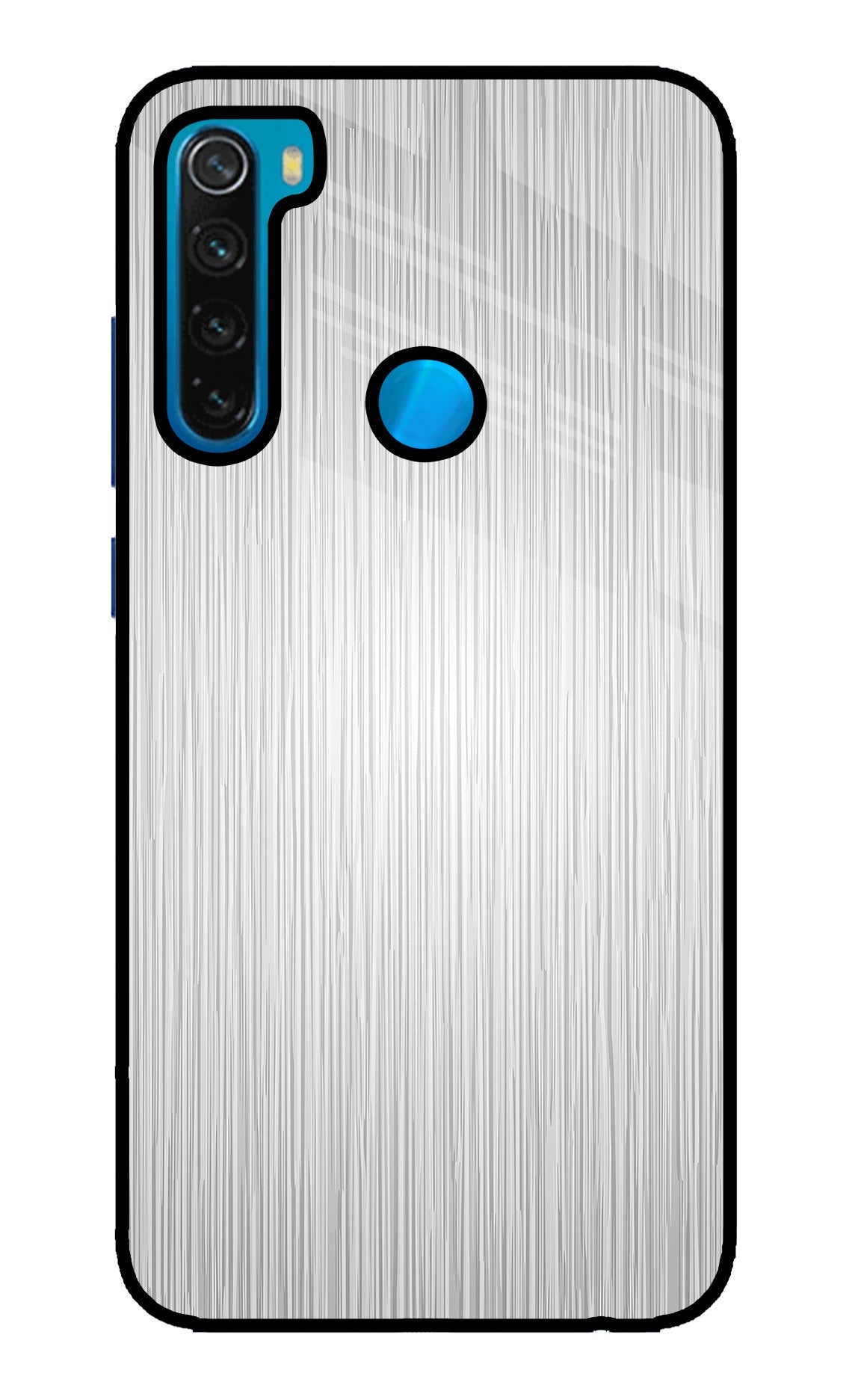 Wooden Grey Texture Redmi Note 8 Back Cover