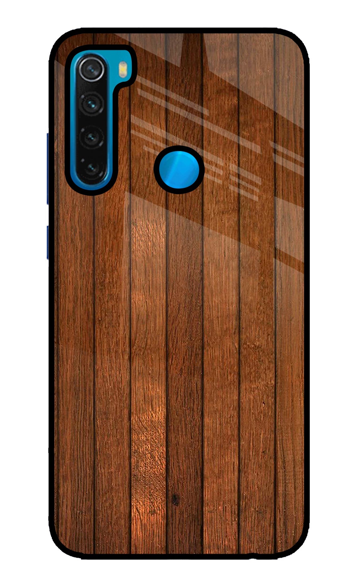 Wooden Artwork Bands Redmi Note 8 Back Cover