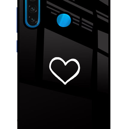 Heart Redmi Note 8 Glass Case