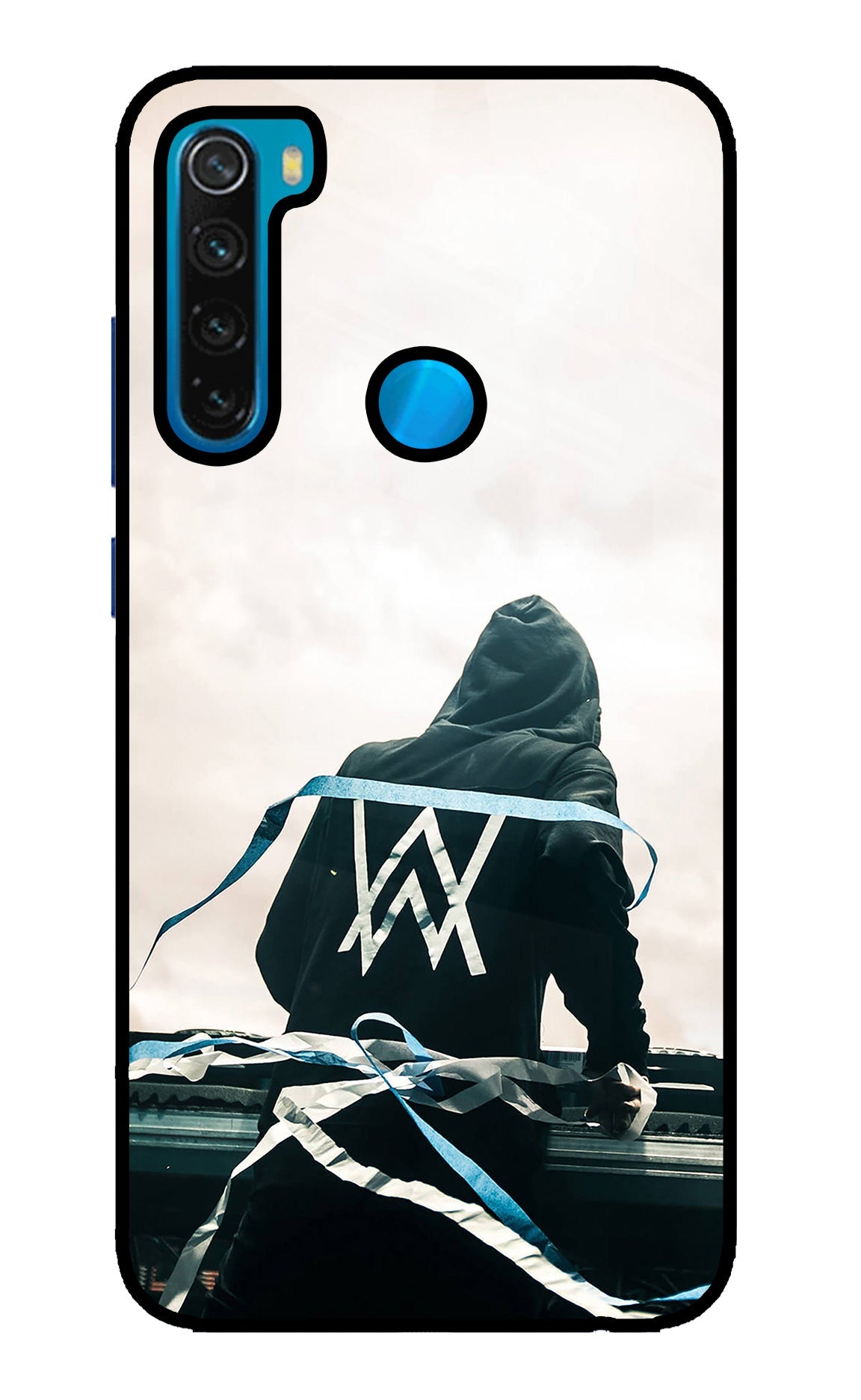 Alan Walker Redmi Note 8 Glass Case