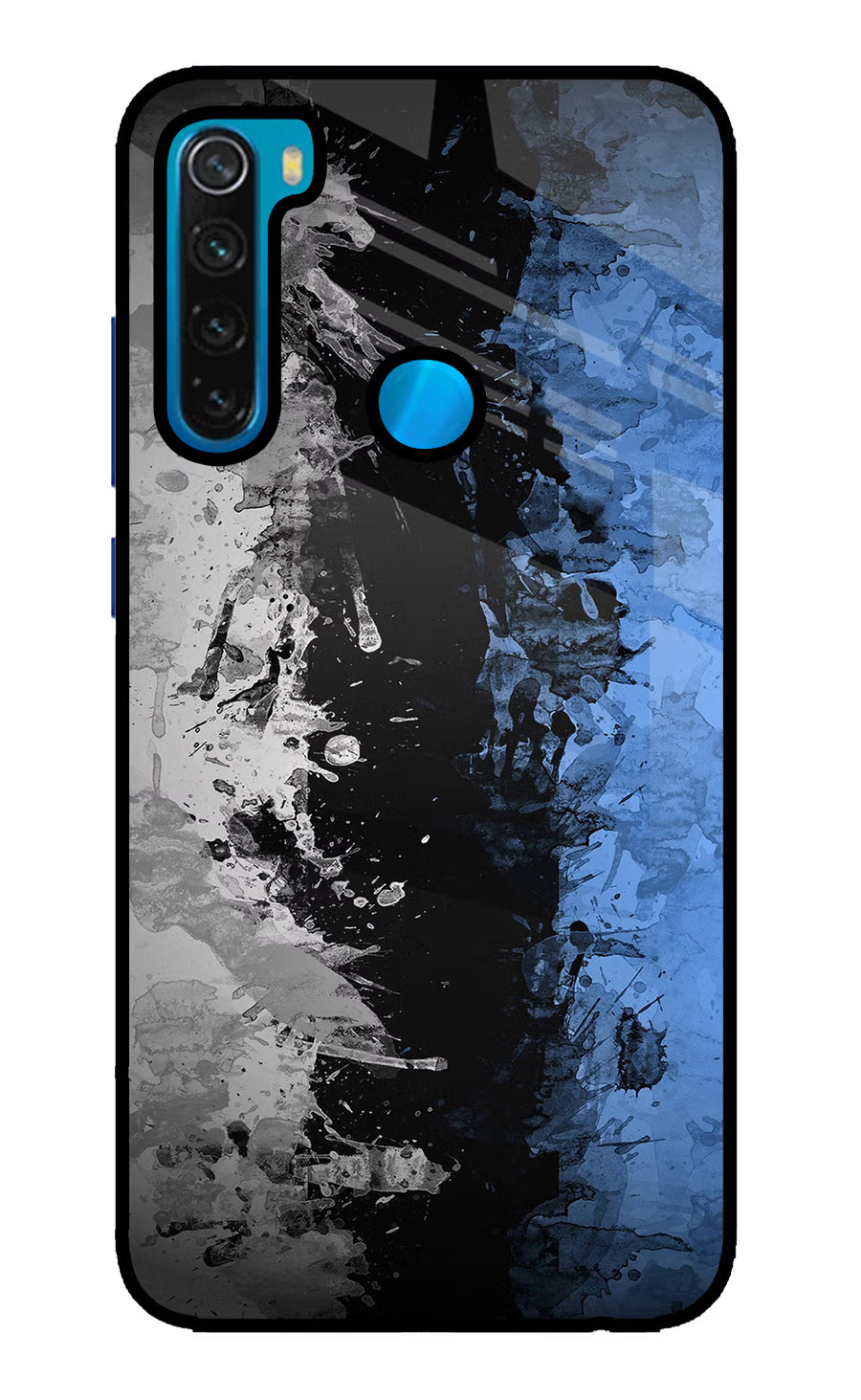 Artistic Design Redmi Note 8 Back Cover, Glass case