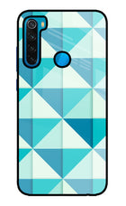 Abstract Redmi Note 8 Glass Case Back Cover by Casekaro
