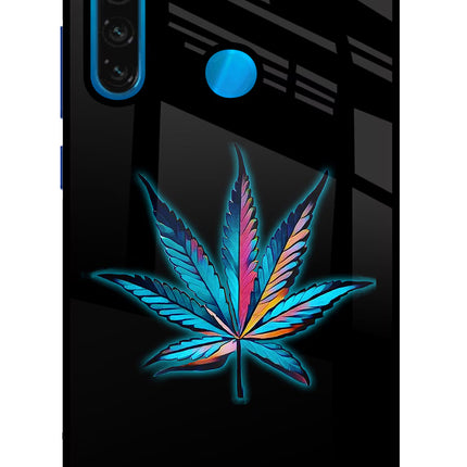 Weed Redmi Note 8 Glass Case