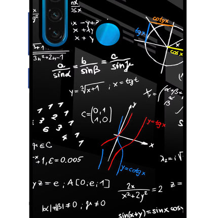 Mathematics Formula Redmi Note 8 Glass Case
