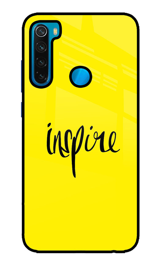 Inspire Redmi Note 8 Glass Case