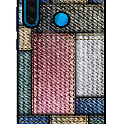 Multicolor Jeans Redmi Note 8 Glass Case