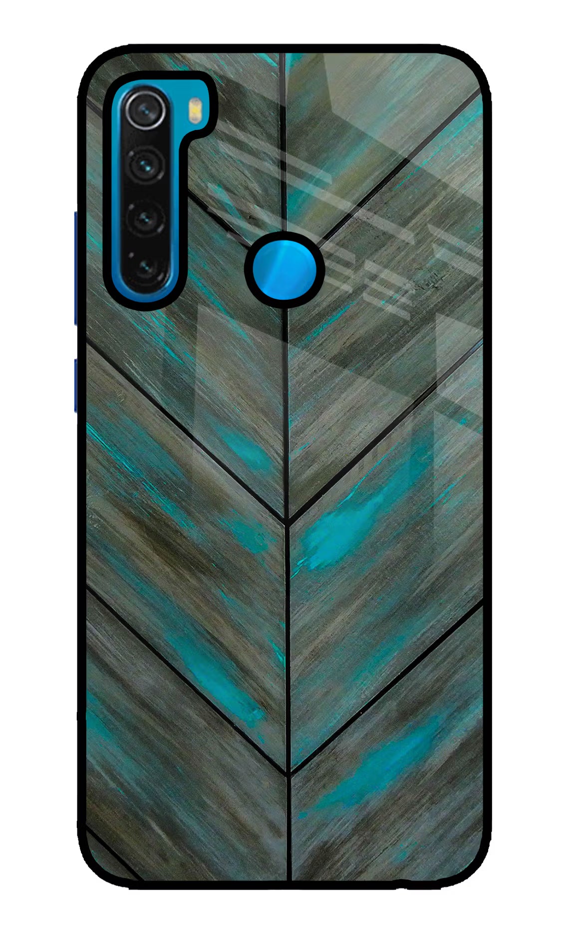 Pattern Redmi Note 8 Glass Case Back Cover by Casekaro