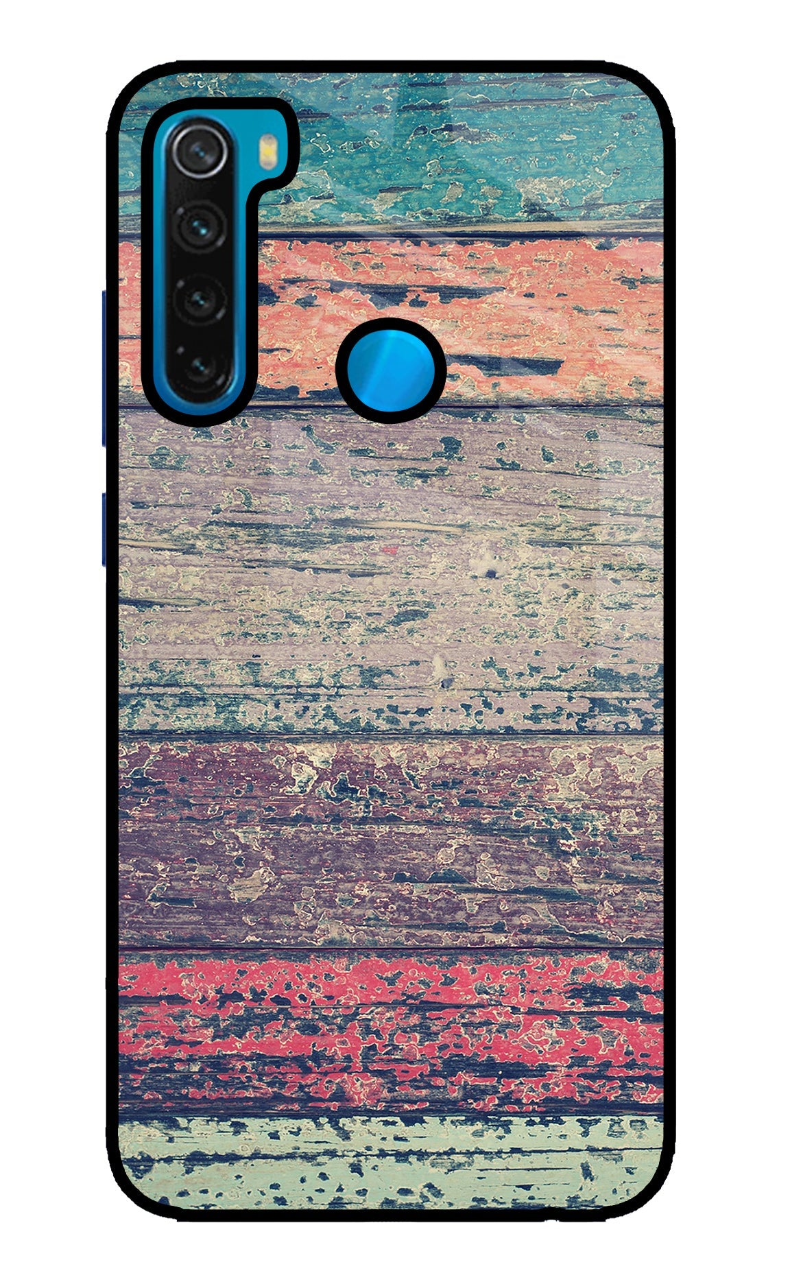 Colourful Wall Redmi Note 8 Glass Case