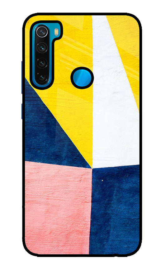 Colourful Art Redmi Note 8 Glass Case