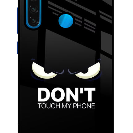 Don'T Touch My Phone Redmi Note 8 Glass Case