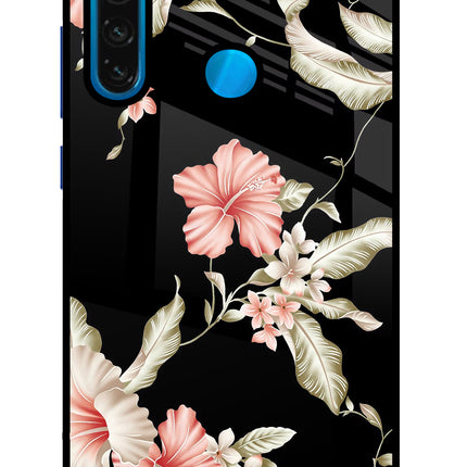 Flowers Redmi Note 8 Glass Case Back Cover by Casekaro