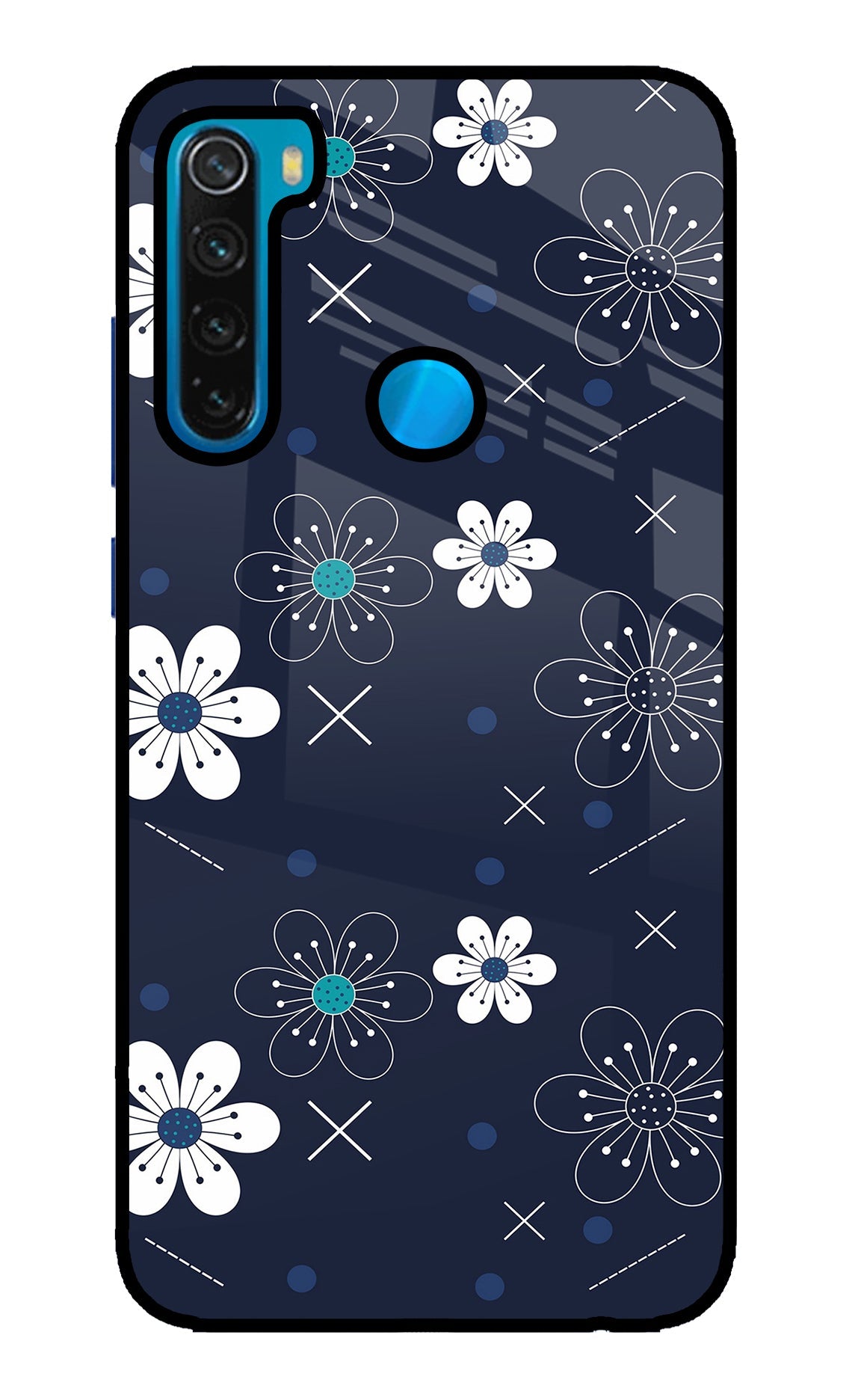 Flowers Redmi Note 8 Back Cover