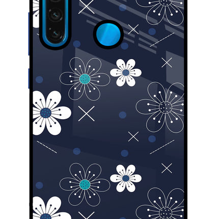 Flowers Redmi Note 8 Glass Case
