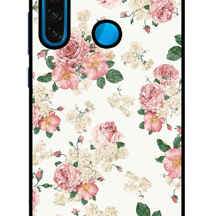 Flowers Redmi Note 8 Glass Case
