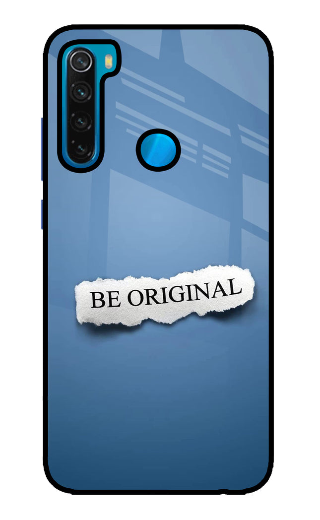 Be Original Redmi Note 8 Glass Case
