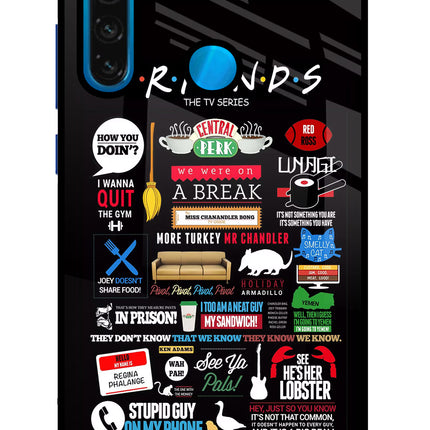 FRIENDS Redmi Note 8 Glass Case