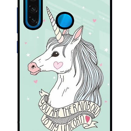 Unicorn Wallpaper Redmi Note 8 Glass Case