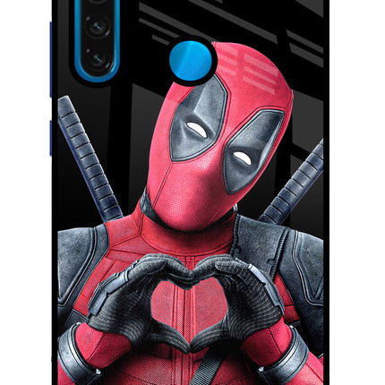 Deadpool Redmi Note 8 Glass Case