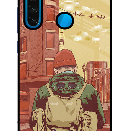 Adventurous Redmi Note 8 Glass Case