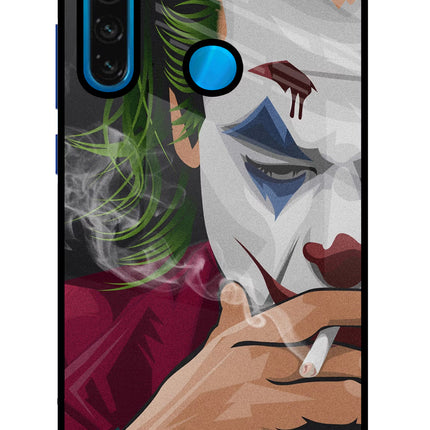 Joker Smoking Redmi Note 8 Glass Case