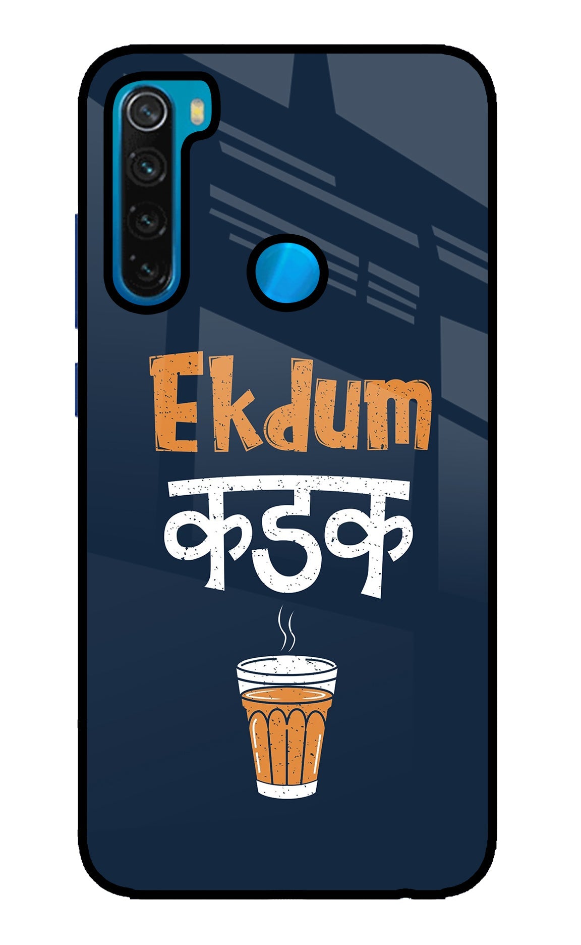 Ekdum Kadak Chai Redmi Note 8 Glass Case