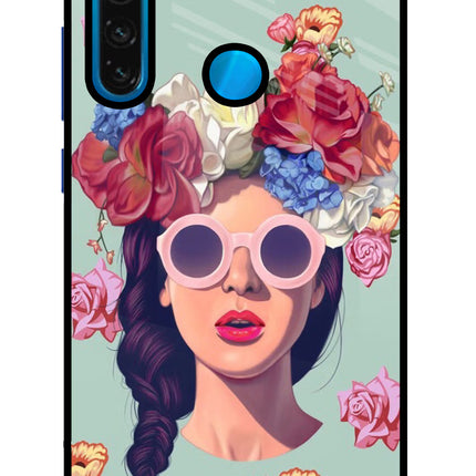 Pretty Girl Redmi Note 8 Glass Case