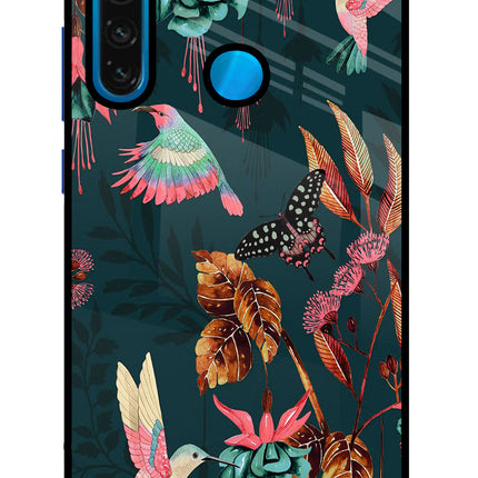 Birds Redmi Note 8 Glass Case