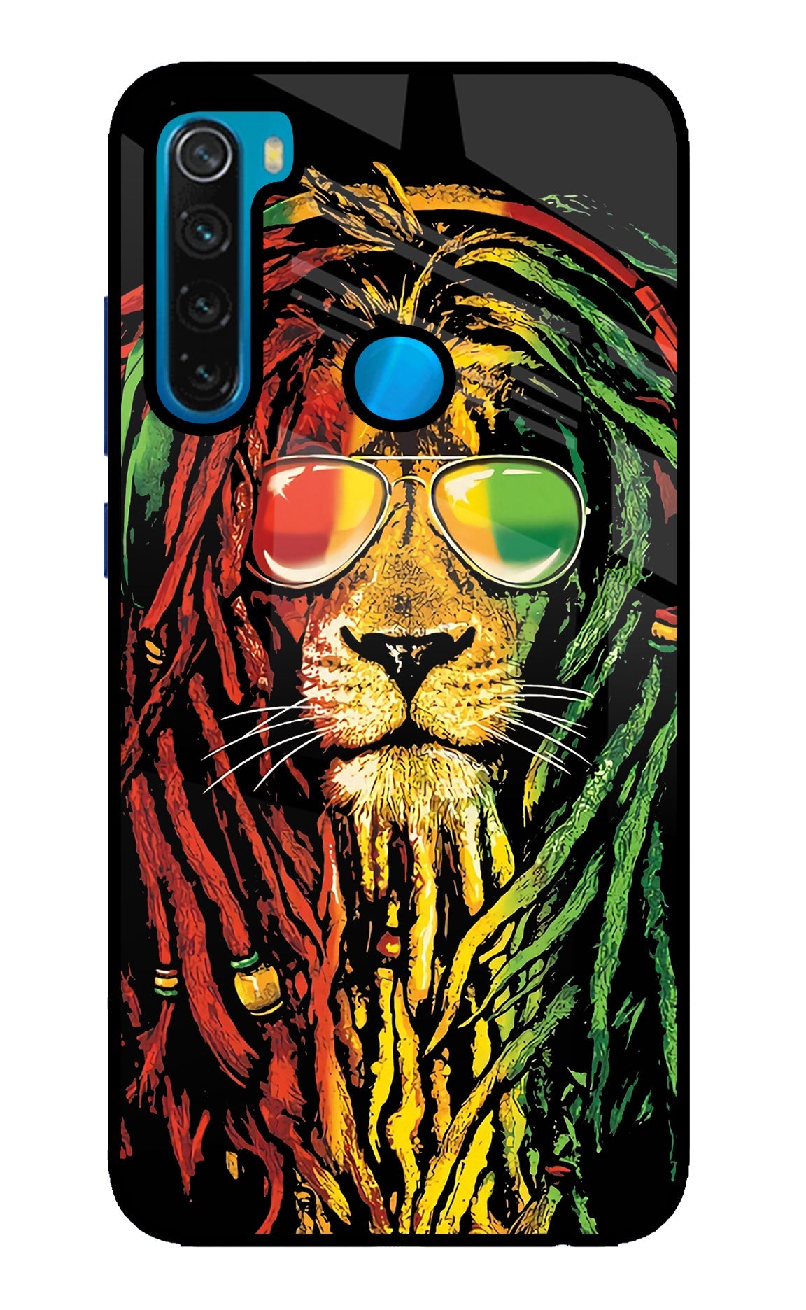 Rasta Lion Redmi Note 8 Back Cover