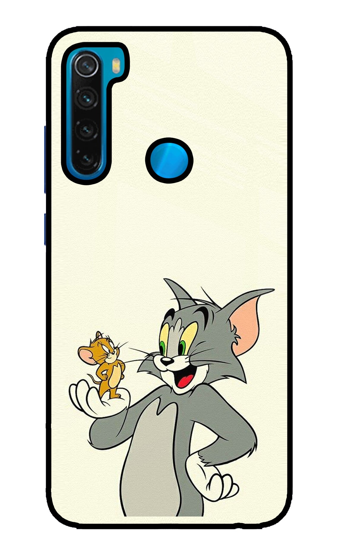 Tom & Jerry Redmi Note 8 Glass Case