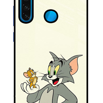 Tom & Jerry Redmi Note 8 Glass Case