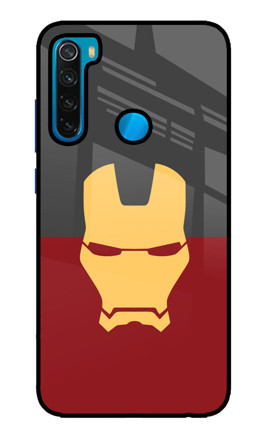 Ironman Redmi Note 8 Glass Case