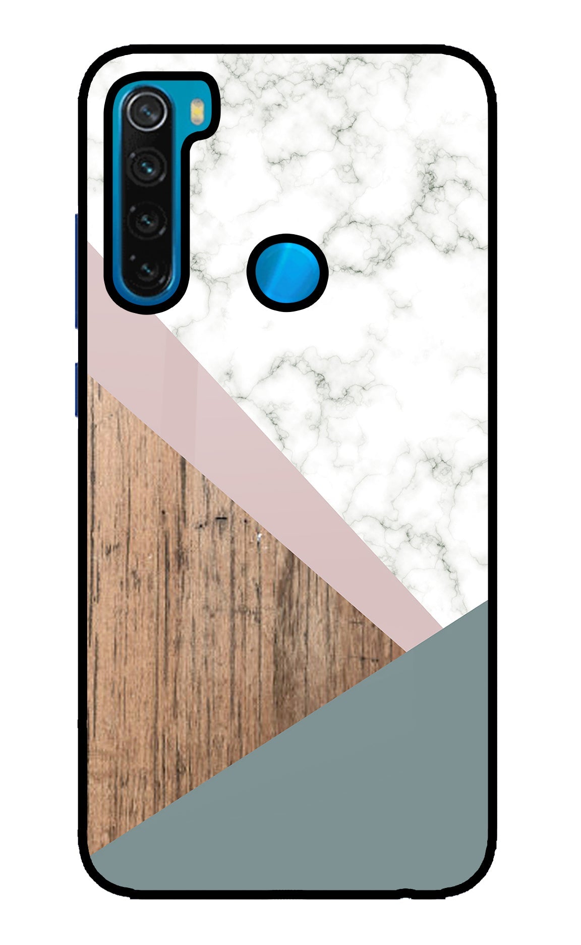 Marble wood Abstract Redmi Note 8 Back Cover