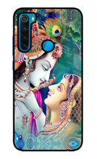 Lord Radha Krishna Redmi Note 8 Glass Case