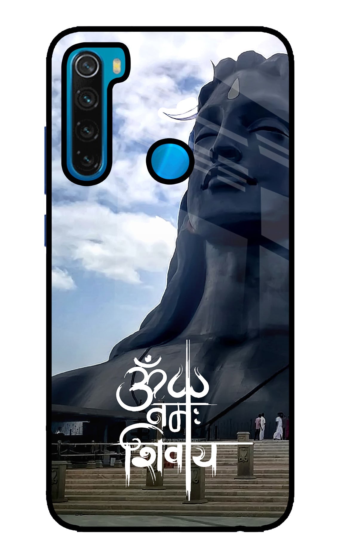 Om Namah Shivay Redmi Note 8 Glass Case
