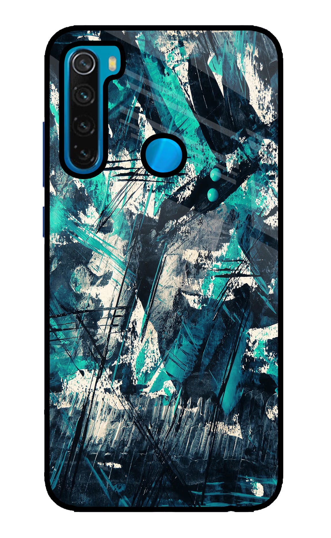 Artwork Redmi Note 8 Glass Case Back Cover by Casekaro