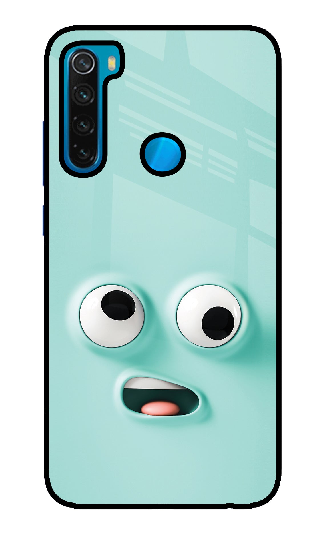 Funny Cartoon Redmi Note 8 Glass Case