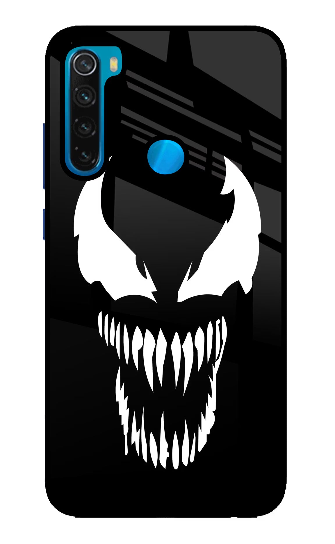 Venom Redmi Note 8 Glass Case Back Cover by Casekaro
