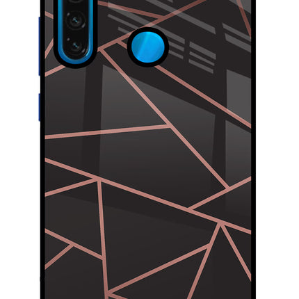 Geometric Pattern Redmi Note 8 Glass Case