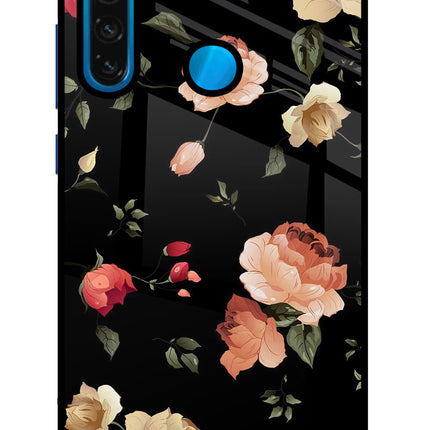 Flowers Redmi Note 8 Glass Case